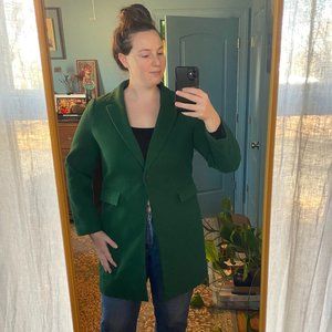 Green Pea Coat Size 12